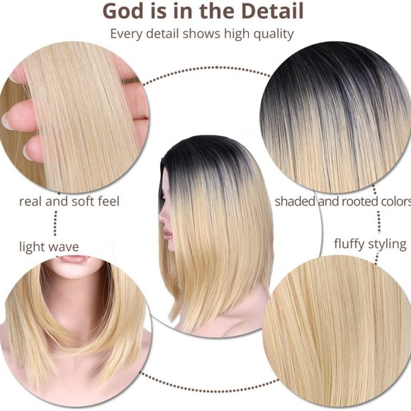 Ombre Blonde Wig main image 5